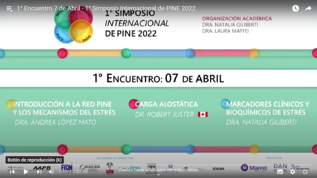 Primer simposio internacional de PINE 2022 - primer encuentro