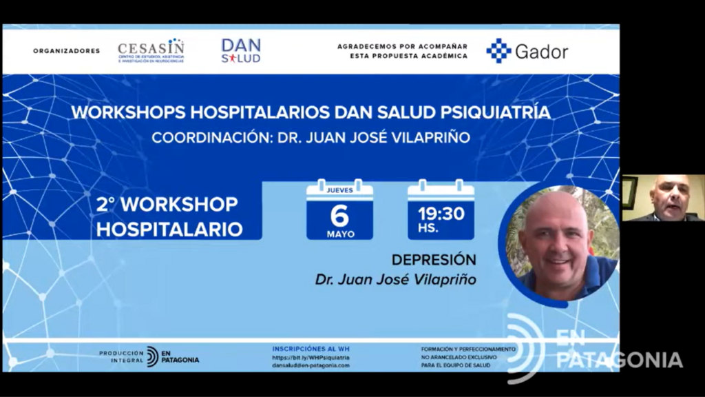 Segundo workshop hospitalario DanSalud psiquiatría - Dr. Juan José Vilapriño