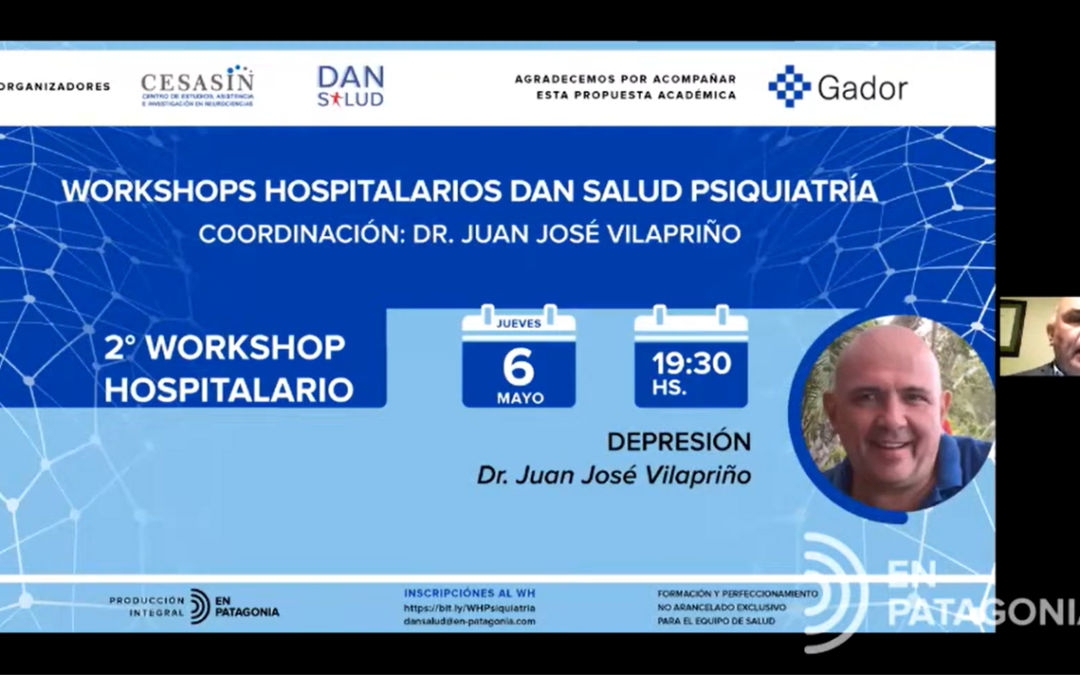 Segundo workshop hospitalario DanSalud psiquiatría – Dr. Juan José Vilapriño