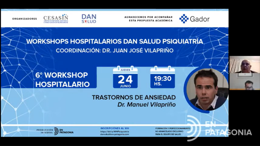 Sexto Workshop hospitalario DanSalud psiquiatría - Dr. Manuel Vilapriño