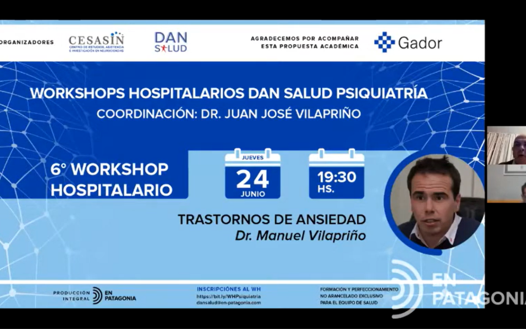 Sexto Workshop hospitalario DanSalud psiquiatría – Dr. Manuel Vilapriño