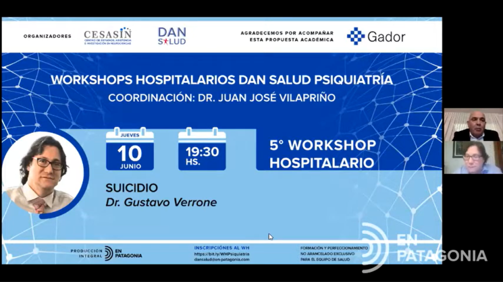 Quinto Workshop hospitalario DanSalud psiquiatría - Dr. Gustavo Verrone